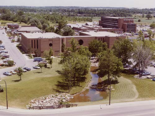 Waterworks Plaza Aerial Photo