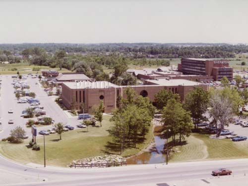 Waterworks Plaza Aerial Photo