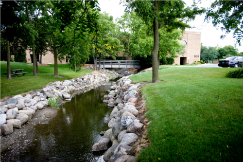 Waterworks Plaza Creek